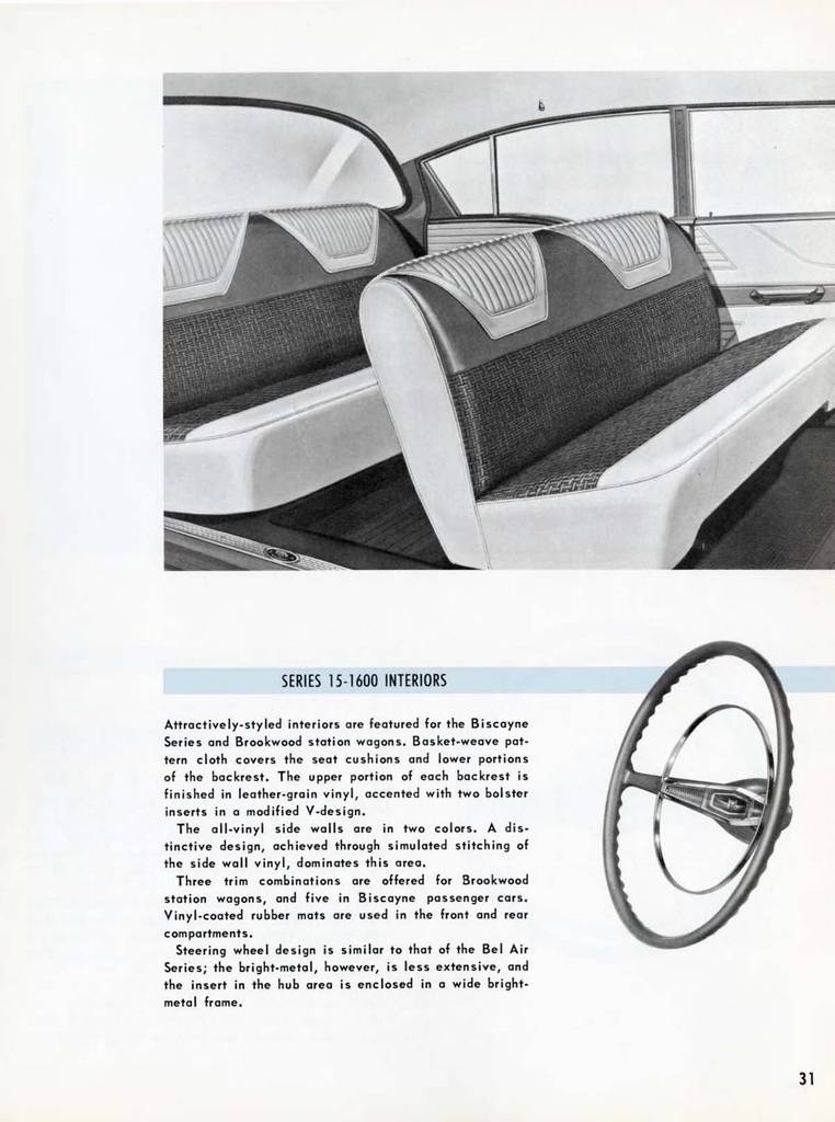1958 Chevrolet Engineering Features Booklet Page 30